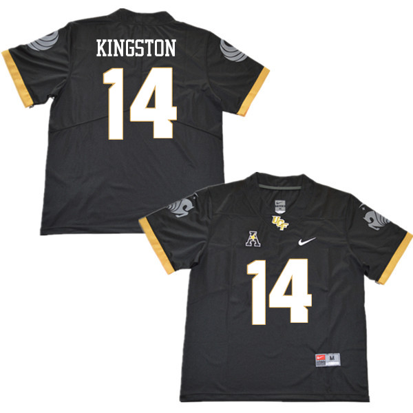 Men #14 Hayden Kingston UCF Knights College Football Jerseys Sale-Black